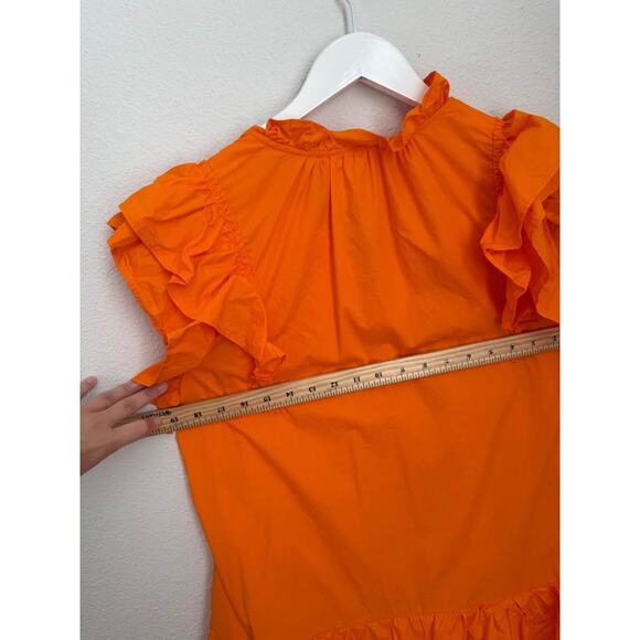 Fantastic Fawn Women’s Star Sequin Collegiate Tailgate‎ Mini Dress Sz M - Picture 9 of 9